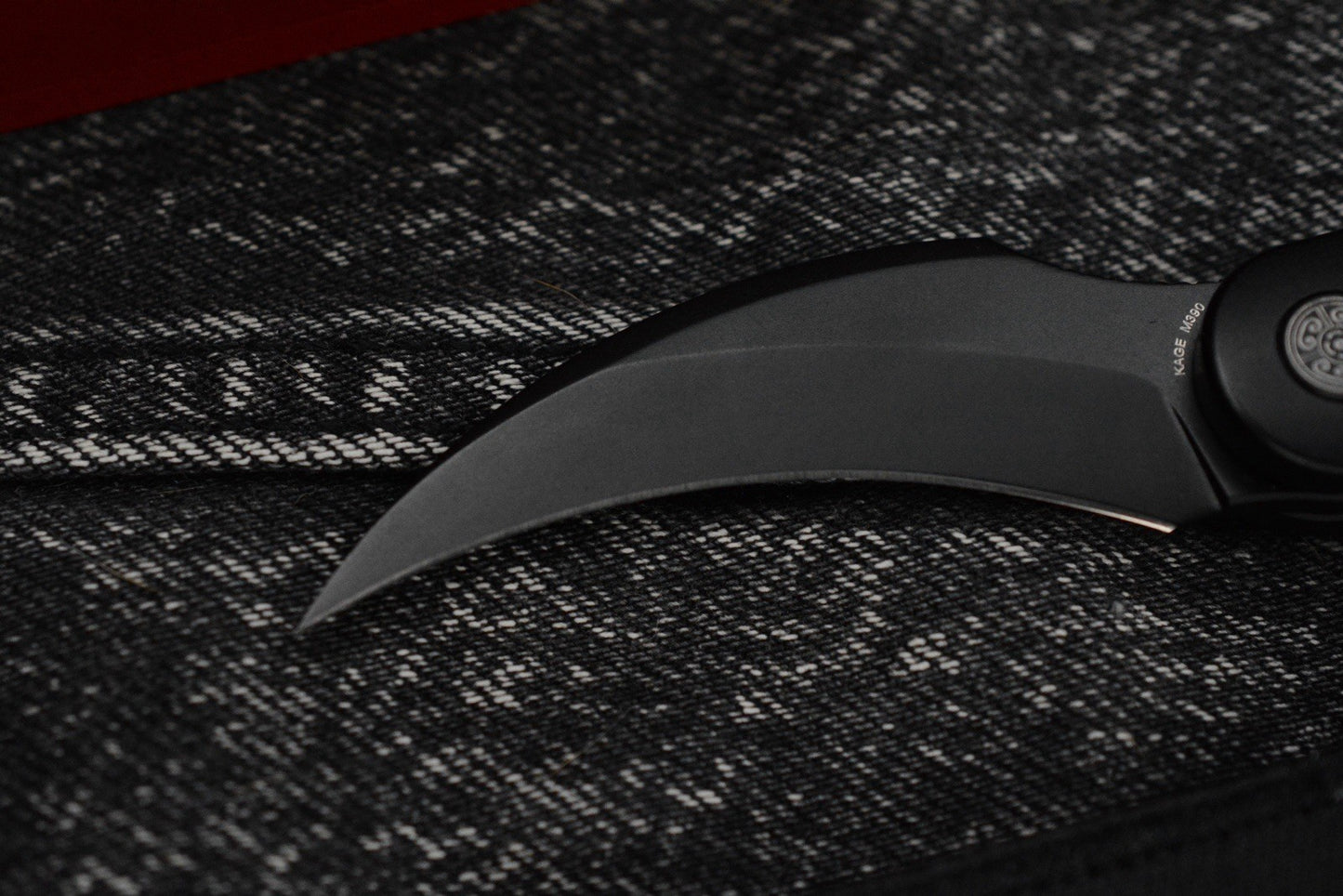 NEW Sneak Reaper Ed’s Manifesto x Cavol - Elvia Flipper M390 w/ Black Ti Handle