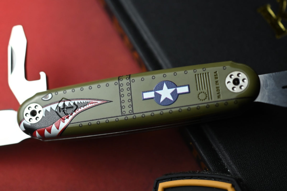 NEW American Service Knife Jefferson Warhawk - S35VN Slipjoint USA MADE
