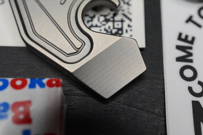 NEW Nice Guy Machine Co Return To Home Fob 2.0 Ti Pry w/ Curator Homage Bead