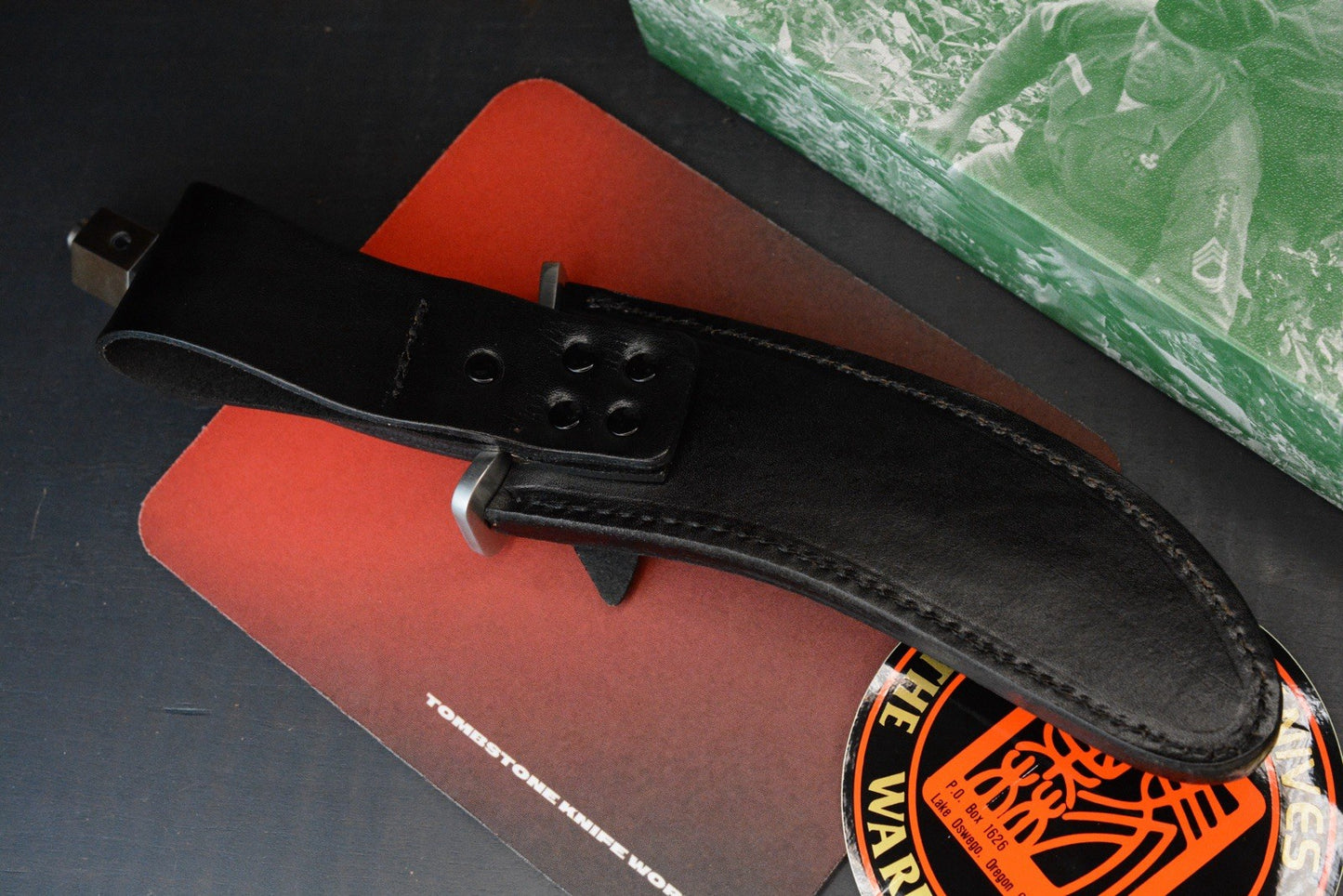 RARE++ Al Mar Warrior Fixed Blade- 1980s Complete w/ Original Packaging