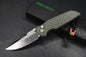 NEW Protech Integrity Battle Worn Reptile Green Scale Pattern w/ Wkrmn Bead