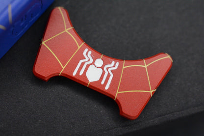 RARE SWAMP EDC Swampy Alligator Spider-Man SN Red/ Blue Cera Brass Re Microtech