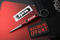 RARE TKELL Dragonfly Be Less Dumb Edition - Red Ano Aluminum / Apocalyptic AEBL