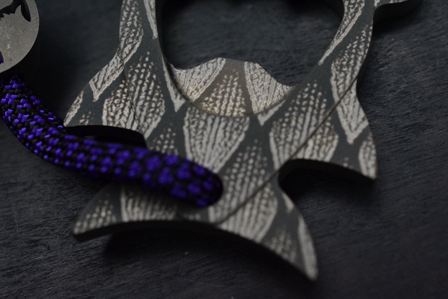 NEW Monterey Bay Hammerhead Bottle Opener - Titanium 2”x2” w/ Claw Bead