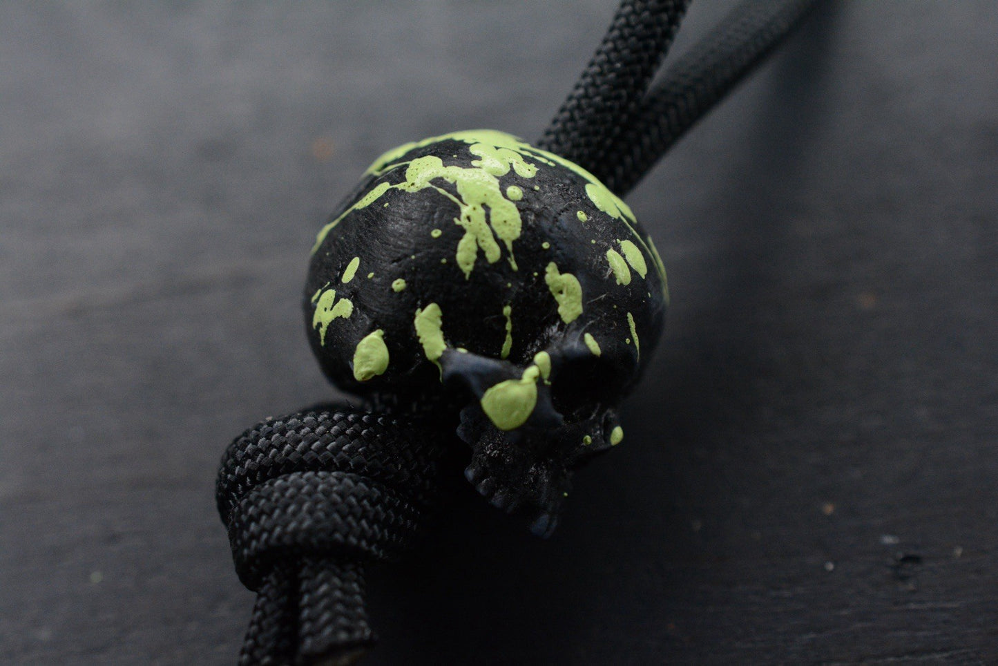 RARE 4t5 Design Triple 7 Skull Bead “Key Lime Pie” Playge/ JRW/ NGMCo