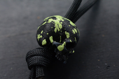 RARE 4t5 Design Triple 7 Skull Bead “Key Lime Pie” Playge/ JRW/ NGMCo