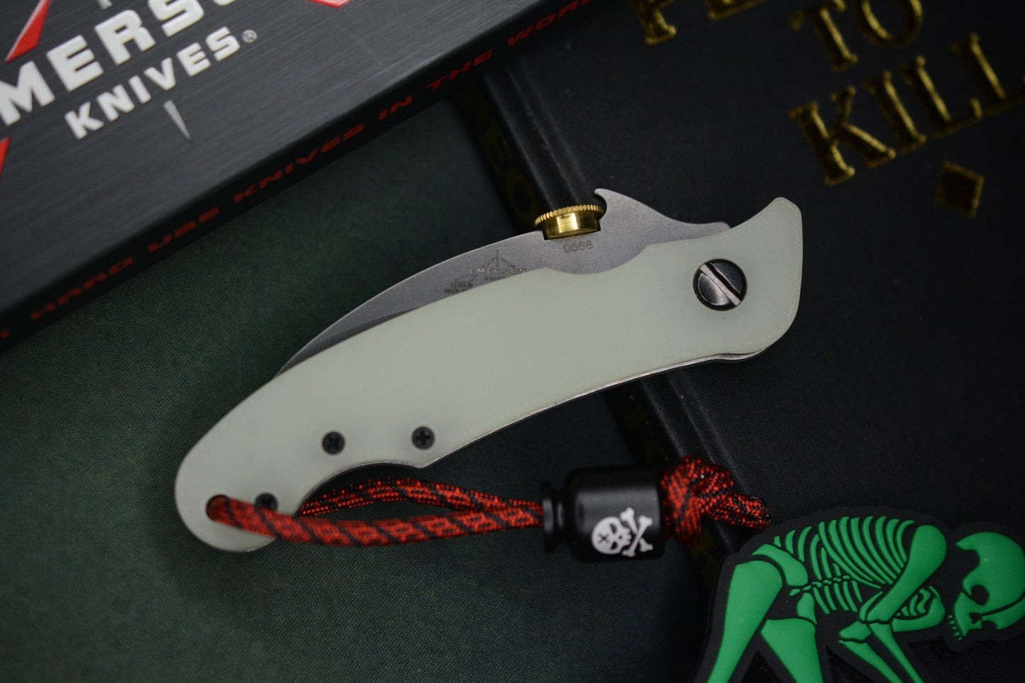 RARE Emerson x Ed’s Manifesto Sneak Reaper Elvia Area 51 G10 Ltd Ed w/SR Package