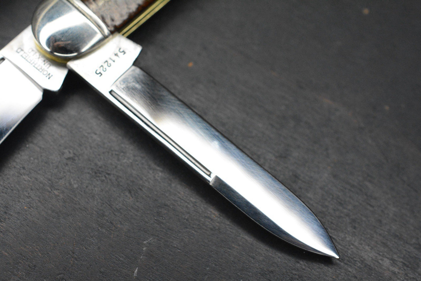 NEW Great Eastern Cutlery Northfield - Jumbo Stockpen Jack Brown Burlap Micarta