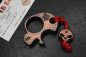 NEW Copper Shed “Shed Head” V6 Copper Bottle Opener w/ Necro Bead Re Microtech