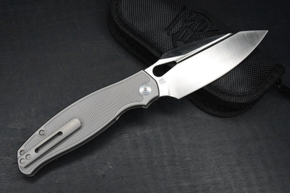 NEW Monterey Bay Knives Sabretooth Frag Pattern Ti- S90V Blade SOLD OUT