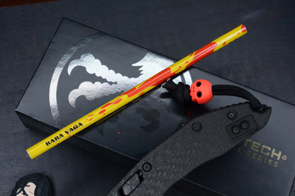NEW Microtech Stitch-Ram-Lok Carbon Fiber Black DLC w/ Playge Skall & Wick Pack