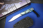 NEW Jack Wolf Gateway FixEDC - Abalone / Hollow Ground 1428CN / Nickel Silver