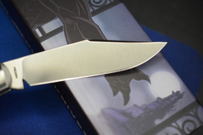 NEW Jack Wolf Stockman Slip Joint - Abalone / Satin 3.1” 1428CN
