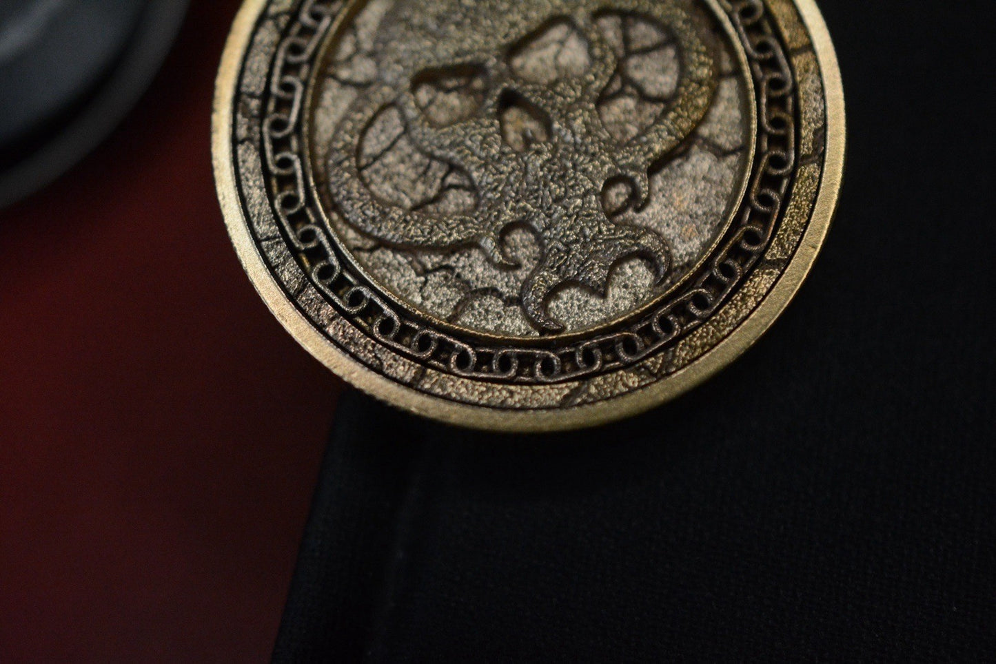 RARE CHAVES Gold Plated 40mm 2oz Brass Challenge Coin - 2026 Ltd Ed
