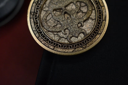 RARE CHAVES Gold Plated 40mm 2oz Brass Challenge Coin - 2026 Ltd Ed