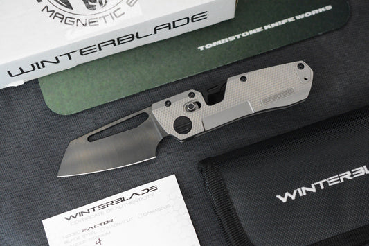 NEW Winterblade Factor B4 Natural Diamond Ti / Black DLC Magnacut & Accents