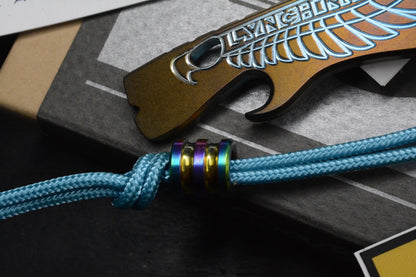 NEW Lynch Northwest V2.7 Double Wing Makers Choice Ano Pry w/ Custom Bead & COA