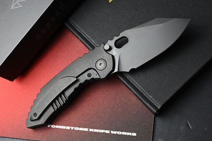 RARE Dalibor Bergam Draco - Black DLC Ti / Black DLC S90V w/ Add. Hardware