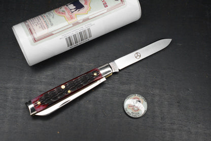 NEW Great Eastern Cutlery New Town Physician - Black Raspberry Jigged Bone