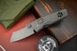 RARE MID-TECH Serge Pachenko x Gavin Hawk Guppy - Acid Wash Ti / MagnaCut
