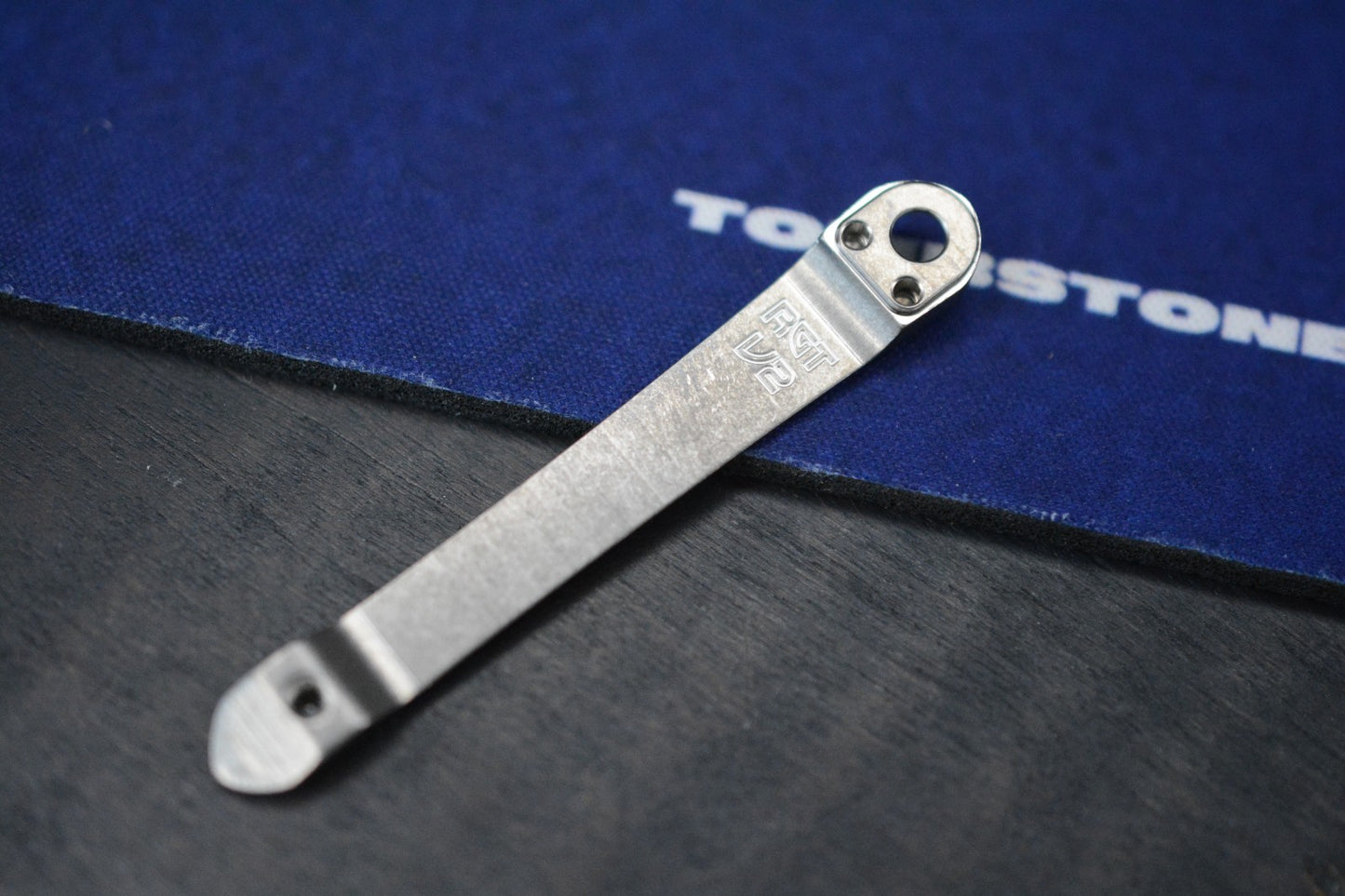 CUSTOM RGT V2 America 250 Flag Anodized Pocket Clip For Chris Reeve Knives