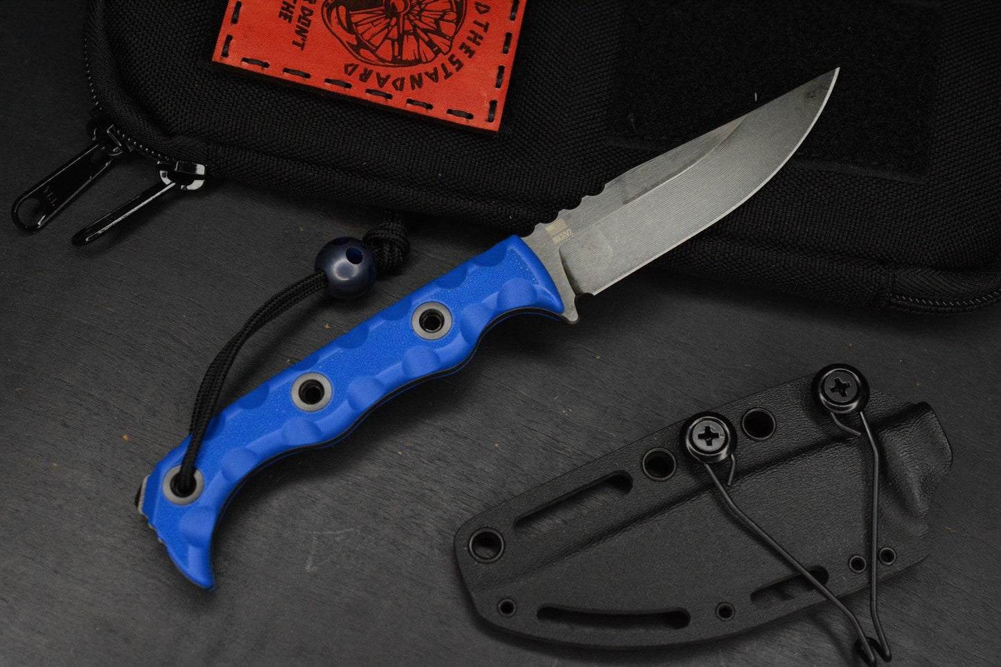 RARE T KELL Agent 005 Blue Battle Lock /80CRV2 Nickel Boron Coated Re Winkler