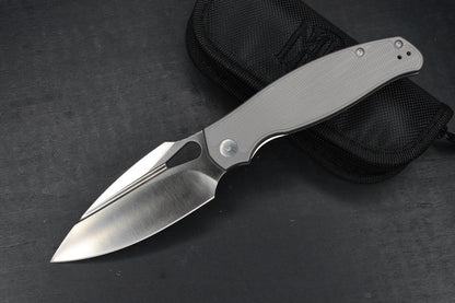 NEW Monterey Bay Knives Sabretooth Frag Pattern Ti- S90V Blade SOLD OUT
