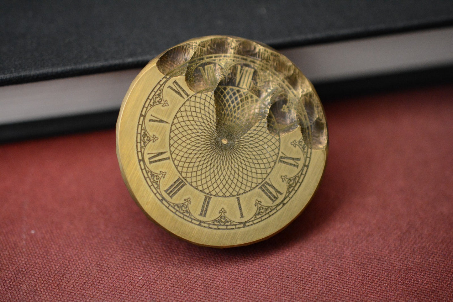 CUSTOM This Too Shall Pass Brass Challenge Coin - Re Playge Microtech
