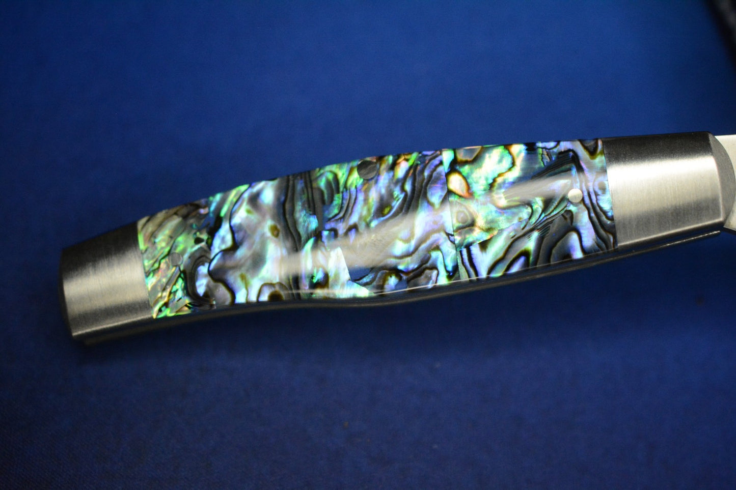 NEW Jack Wolf Stockman Slip Joint - Abalone / Satin 3.1” 1428CN