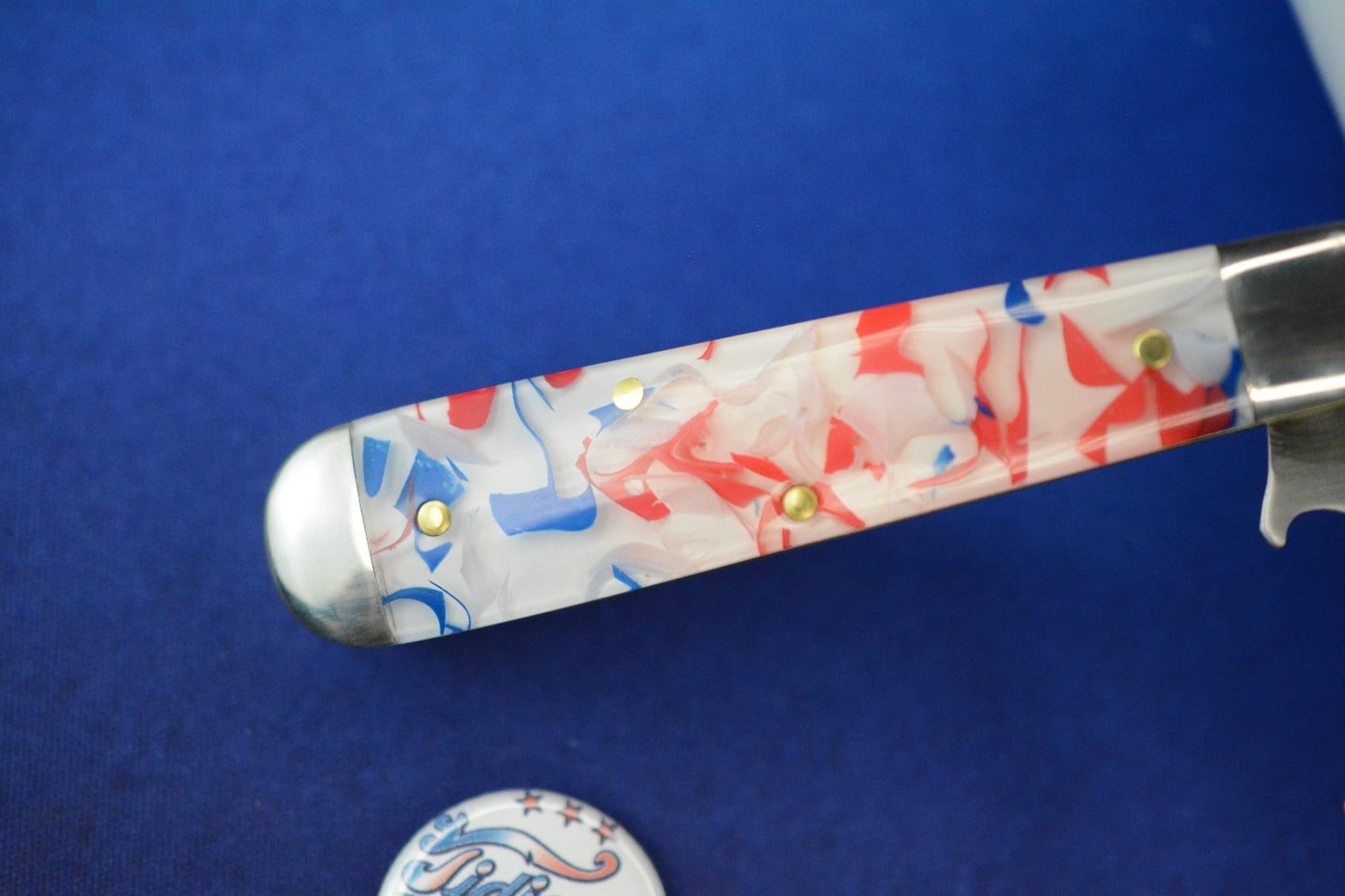 NEW Great Eastern Cutlery Tidioute 1095 Crown Lifter - 250th American Confetti
