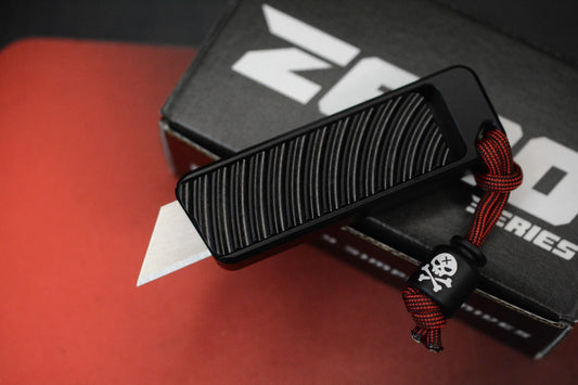NEW Rivery MFG ZERO-G Original Black Aluminum ATL BLADE SHOW 2026 w/ Poison Bead