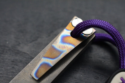 NEW Ti Survival Exo Ti Pry - Flamed Ti Clip w/ Wkrmn Bead Re Playge NGMCo