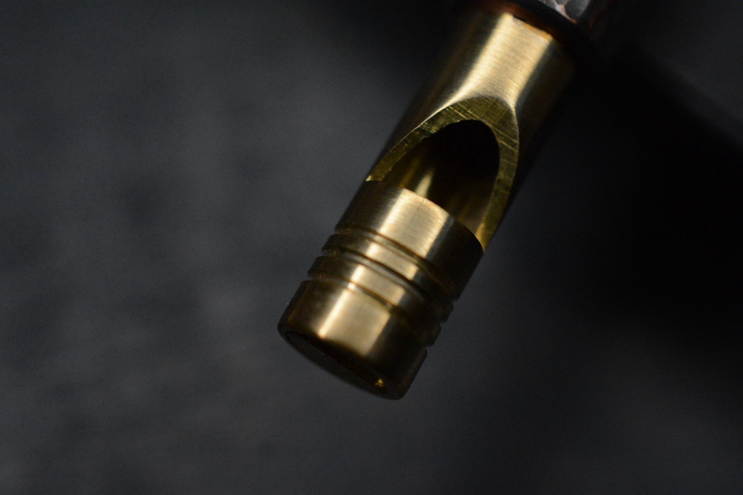NEW Urban EDC x Fiddle Foundry Hammered Copper Brass Custom Whistle