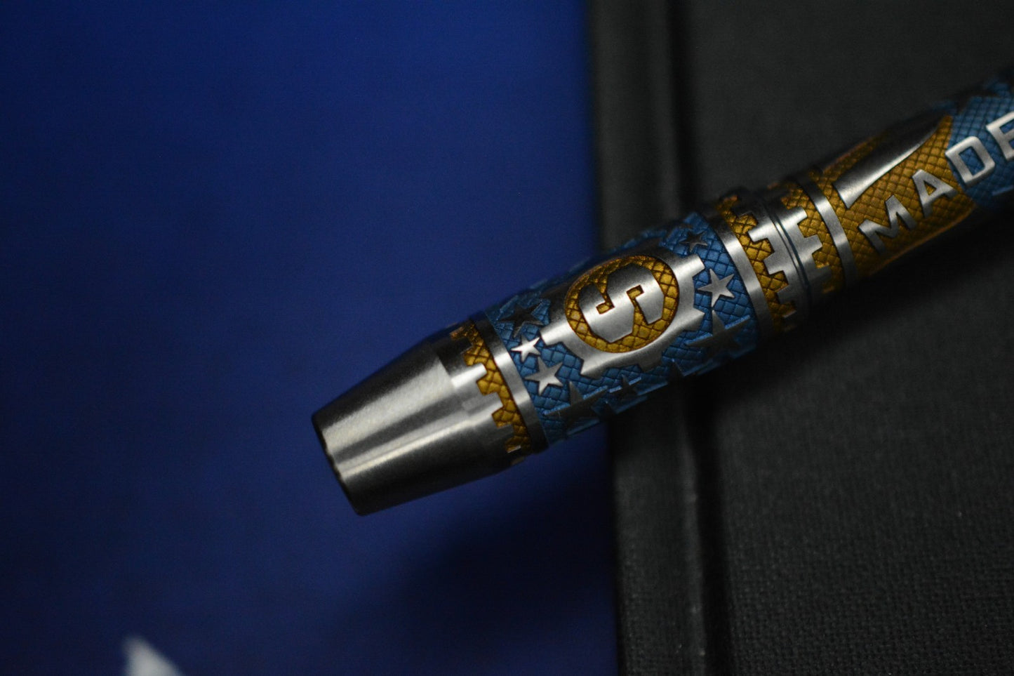 NEW Starlinger x Ti2 Design x Monkey Edge Techliner Pen - Titanium America 250