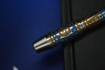NEW Starlinger x Ti2 Design x Monkey Edge Techliner Pen - Titanium America 250