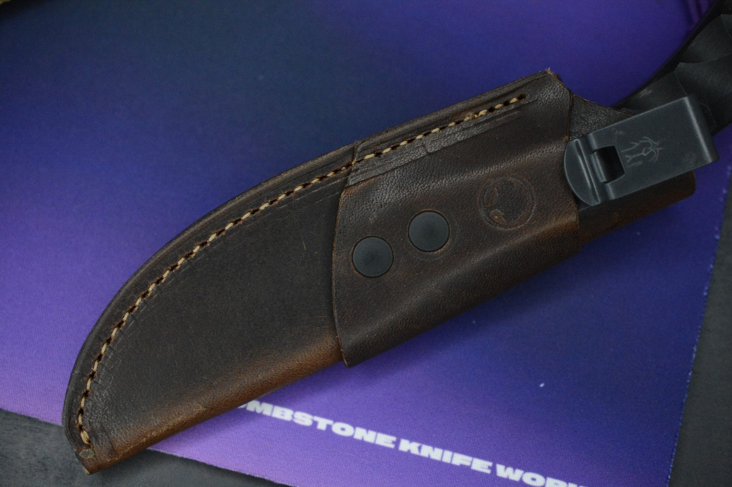 NEW Winkler x Houin x Field Ethos “Sweet T” - Liberty Wood Charcoal w/ Sheath