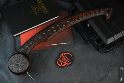RARE RMJ Tactical x Monkey Edge Gold Point Ball Head War Club - Valhalla