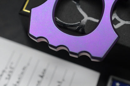 NEW BRNLY Cypop Halloween Toothy Purple LE - Engraved Bottle Opener w/ Rock Bead