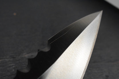 RARE+ Al Mar Knives Seki Japan Warrior Fixie Satin Blade /Rubber Handle