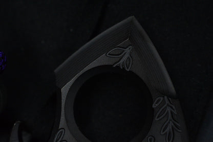 RARE Dead Mystic EDC Seer Planchette Black PVD Ti Bottle Opener w/ DM Bead & COA
