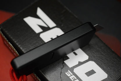 NEW Rivery MFG Zero-G - Smooth Operator Satin Anodized Black Aluminum