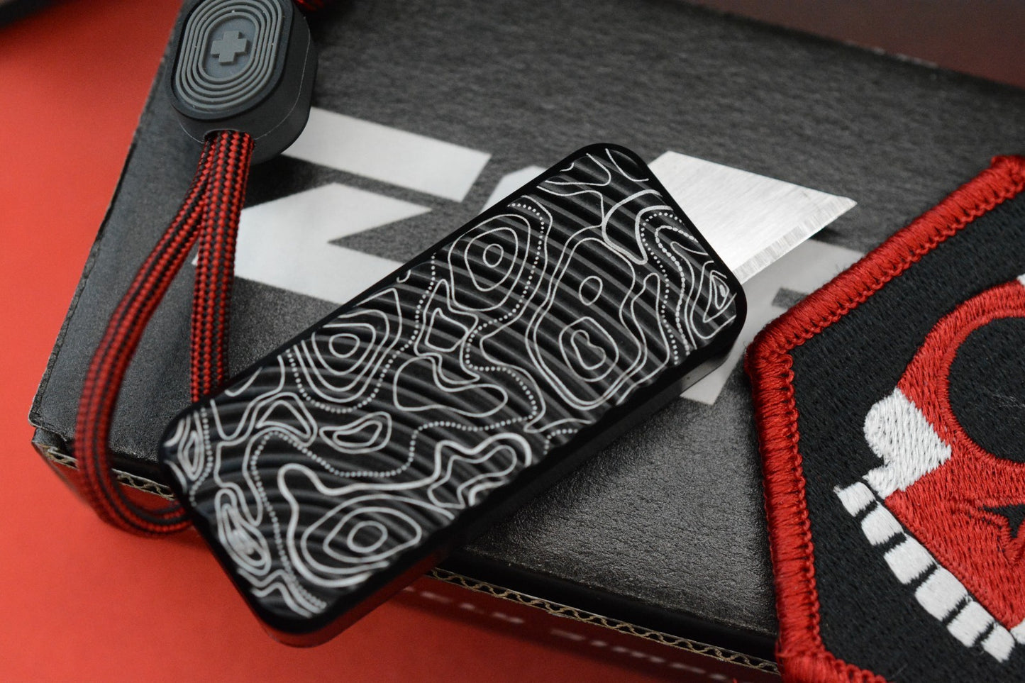 NEW RIVERY x CadLab Zero OG Pattern - Topo Black w/ Triple Aught Patch & Bead