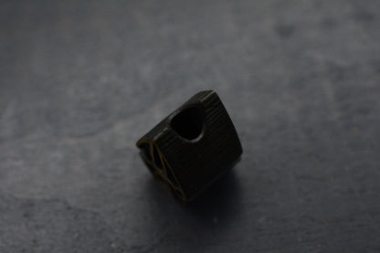 RARE Koch Tool Co - Artifakt Patina Brass Bead Re Playge/ JRW/ Microtech