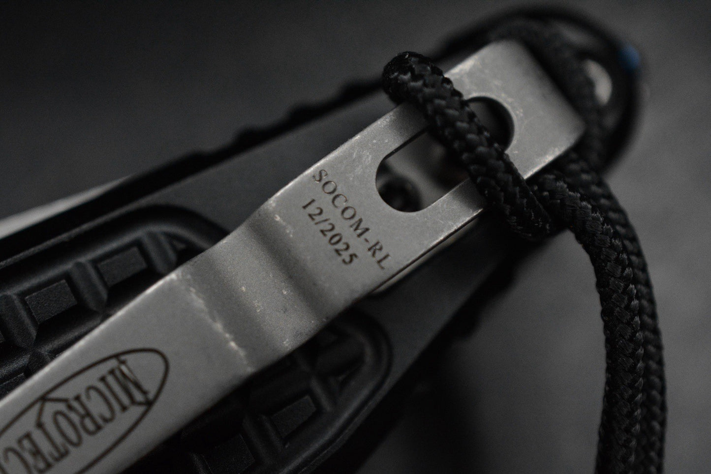 NEW Microtech Socom Elite RAM-LOK Black Aluminum Frag/ M390 w/ John Wick Pack