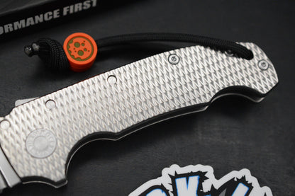 NEW Demko AD20 Full Size Textured Ti Magnacut Shark Lock USA MADE w/ Playge Bead