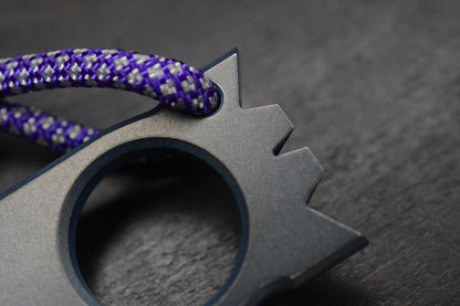 NEW Notorious EDC Baby Bomb - Northern Lights Cerakote Ti w/ TKW Curator