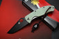 RARE Spyderco BHQ EXC Tenacious - Natural G10 / Black DLC Tanto w/ Poison Bead