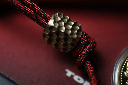 RARE Half Face Blades Cardiac Spike - Gold Finish w/ Bead & Wick Set