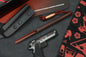 RARE Microtech TAC-P PVD “Ltd Ed. Deadpool Spike” Apocalyptic Red w/ DP Pack