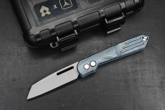 RARE++ Triple Aught Design Nacelle Aerocrafted Blue Ano Topo / Magnacut SOLD OUT